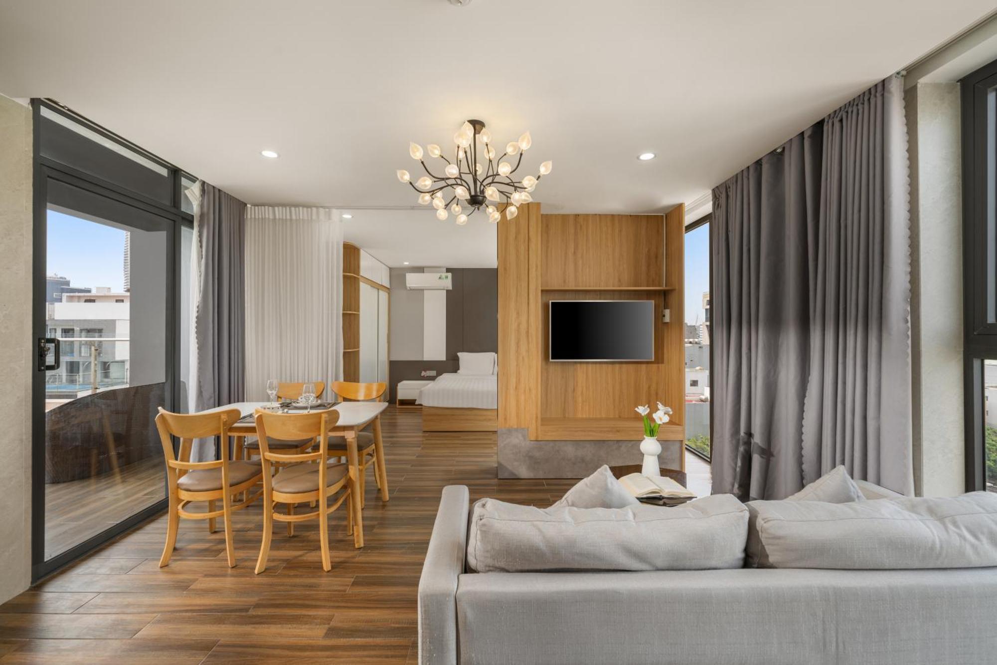 Sea Hotel & Apartment Дананг Екстериор снимка
